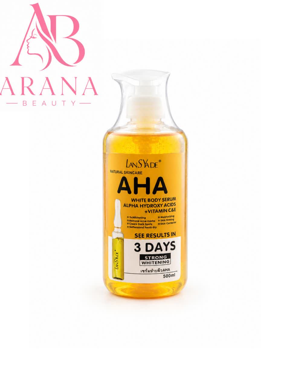 سرم لایه بردار پوست AHA