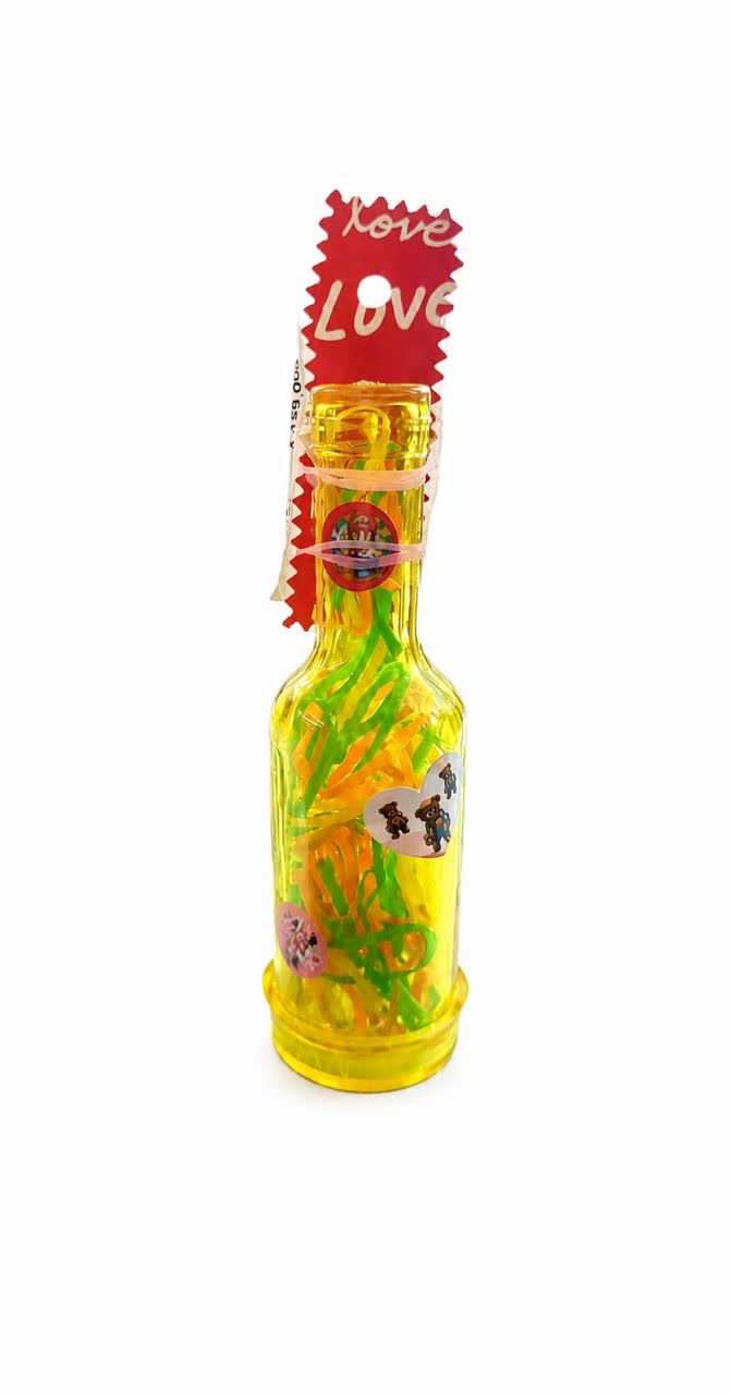 کش مو چهل گیس طرح بطری